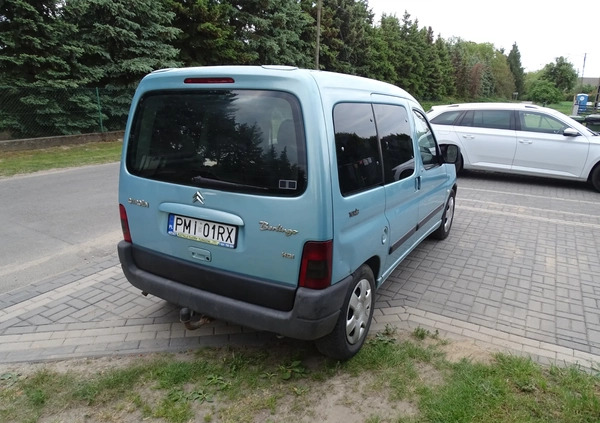 Citroen Berlingo cena 5800 przebieg: 241600, rok produkcji 2003 z Sieraków małe 29